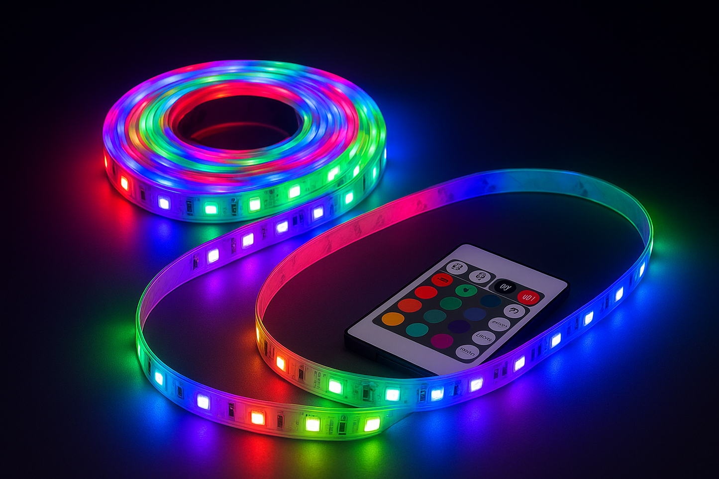 Cata CT-4558 RGB Şerit LED 5 Metre | Uzaktan Kumandalı Dekoratif Renkli Işık